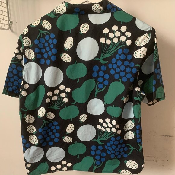 Uniqlo x Marimekko Cotton Poplin Blouse - Picture 4 of 6